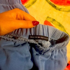 Blue brandy Melville sweat pants